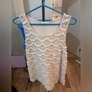 Frilly Tank made by Ginger G
